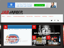Tablet Screenshot of jabjabber.com